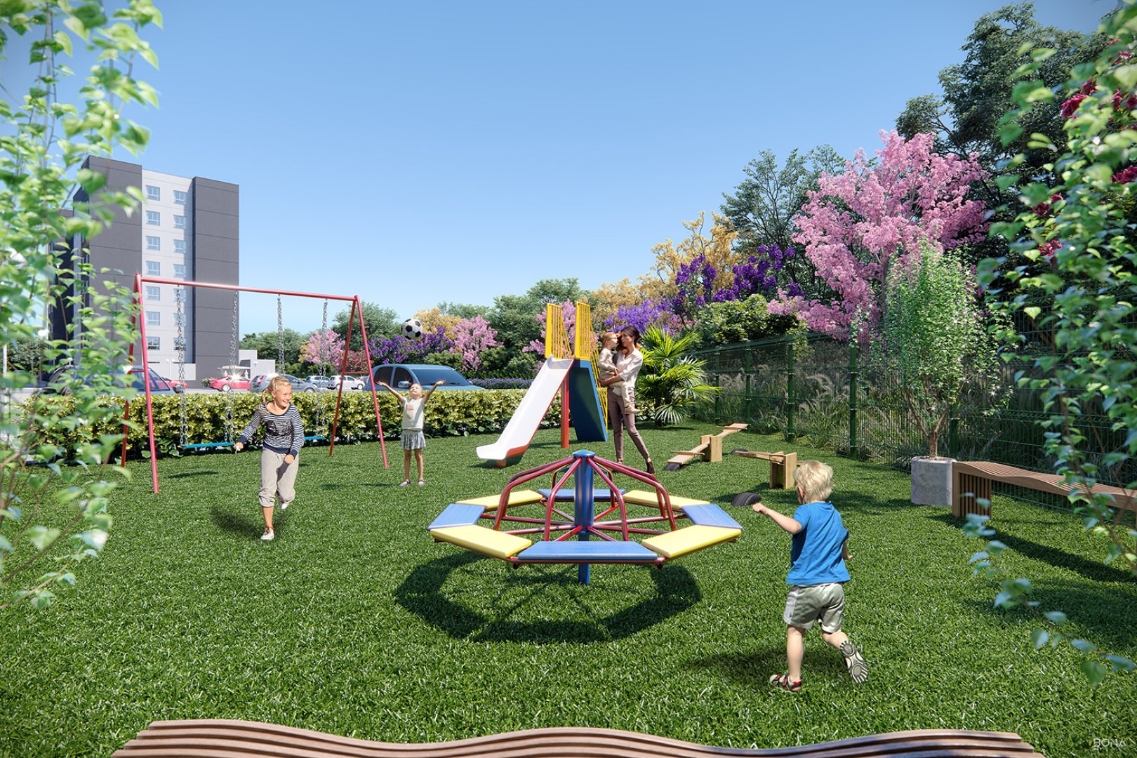 Playground e brinquedoteca